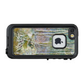Coque LifeProof Pour iPhone forêt hivernale (Dos Horizontal)