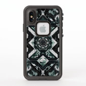 Coque LifeProof Pour iPhone Géométrie du bruit : Glitch algorithmique (Dos)