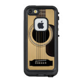 Coque LifeProof Pour iPhone Guitare acoustique (Dos)
