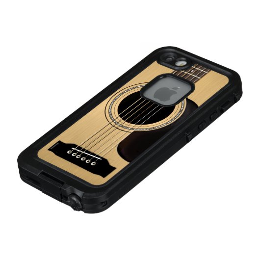 Coque LifeProof Pour iPhone Guitare acoustique (Haut)