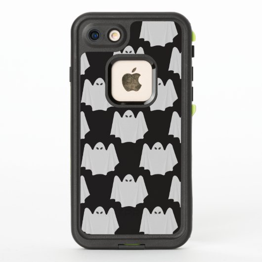 Coque LifeProof Pour iPhone Halloween, Fantôme Effrayant, Trick Or Treat, Hou (Dos)