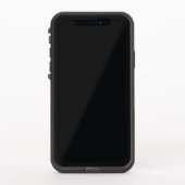 Coque LifeProof Pour iPhone Hippocampe polygonal arc-en-ciel (Devant)