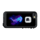 Coque LifeProof Pour iPhone Jellyfish éclatante couleur (Dos Horizontal)