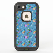 Coque LifeProof Pour iPhone Jolies fleurs (Dos)