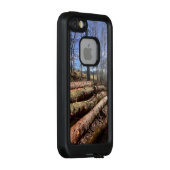 Coque LifeProof Pour iPhone Journaux de campagne.. (Dos/Droite)
