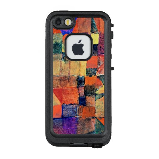 Coque LifeProof Pour iPhone Klee - Ville aux trois domaines (Dos)