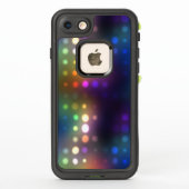 Coque LifeProof Pour iPhone Lumières Neon Abstrait (Dos)
