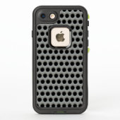 Coque LifeProof Pour iPhone Maillage en métal argenté (Dos)