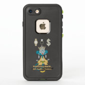 Coque LifeProof Pour iPhone manifesting wealth (Dos)