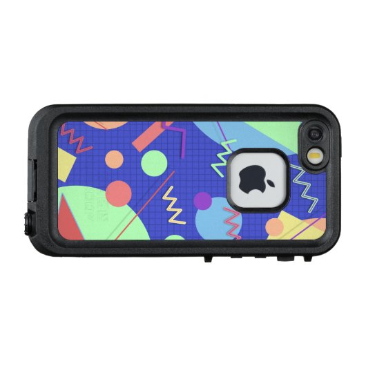 Coque LifeProof Pour iPhone Memphis no 42 (Dos Horizontal)