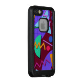 Coque LifeProof Pour iPhone Memphis No 9 (Dos/Droite)