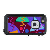 Coque LifeProof Pour iPhone Memphis No 9 (Dos Horizontal)