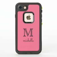 monogramme personnalisé, nom et couleur imperméabl