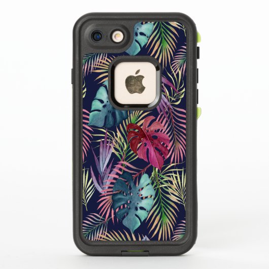 Coque LifeProof Pour iPhone Motif botanique de la Jungle tropicale (Dos)