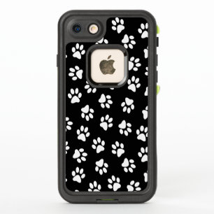 Motif de pattes, Pattes de chien, Pattes blanches