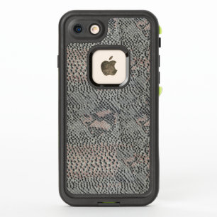 Motif de peau de serpent gris et rose doux