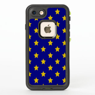 Motif Étoiles Dorées, Bleu Nuit, Exclusif