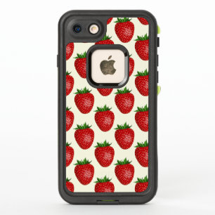 Motif Fraise, Fraises Rouges, Fruit, Feuille