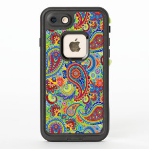 Motif paisley coloré