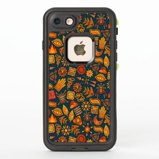 Coque LifeProof Pour iPhone Motif tribal (Dos)