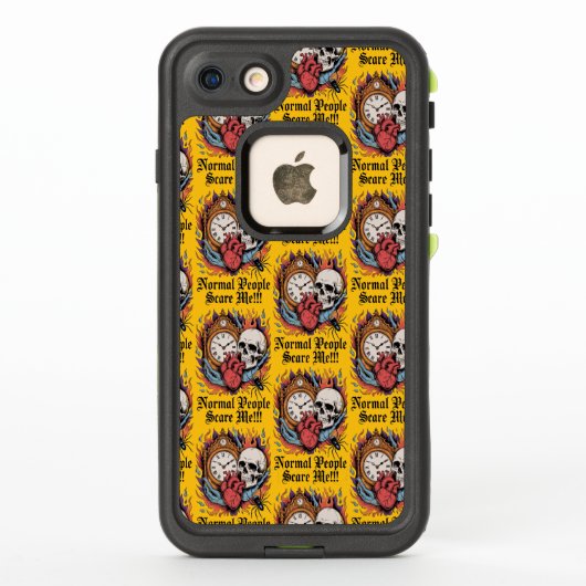 Coque LifeProof Pour iPhone Normal People Scare Me (Dos)