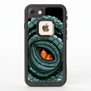 Œil de prédateur reptile primal