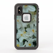 Coque LifeProof Pour iPhone Paperwhite Narcissus Fleurs blanches délicates (Dos)