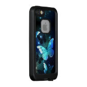 Coque LifeProof Pour iPhone Papillon de nuit voltigeant (Dos/Droite)