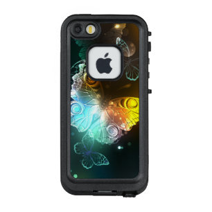Coque LifeProof FRÄ’ Pour iPhone SE/5/5s Papillon lumineux et papillons de nuit