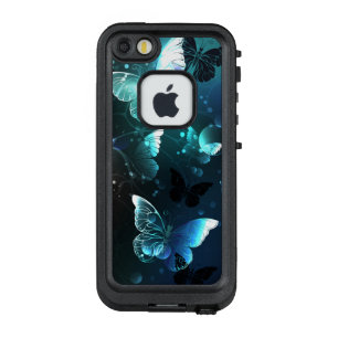 Coque LifeProof FRÄ’ Pour iPhone SE/5/5s Papillons de nuit