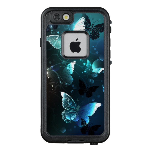 Coque LifeProof Pour iPhone Papillons nocturnes (Dos)