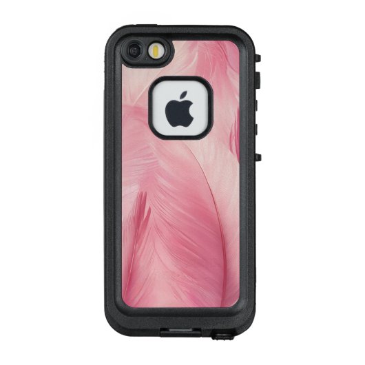 Coque LifeProof Pour iPhone plumes (Dos)