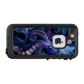 Coque LifeProof Pour iPhone poulpe (Dos Horizontal)