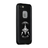 Coque LifeProof Pour iPhone Rétro Ingénieur Aérospatial (Dos/Droite)
