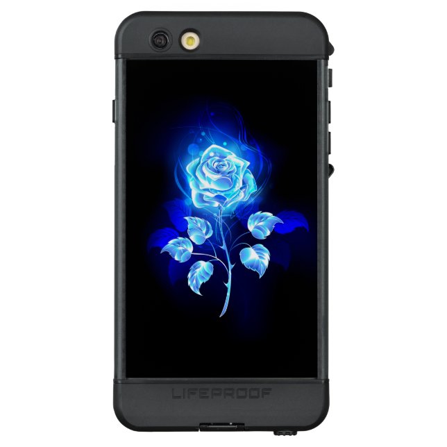 Coque LifeProof Pour iPhone Rose bleu brûlant (Dos)