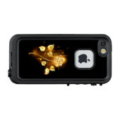 Coque LifeProof Pour iPhone Rose d'or ( rose d'or ) (Dos Horizontal)