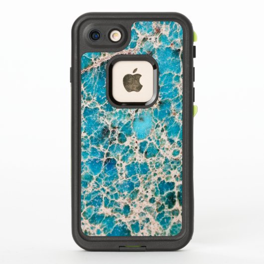 Coque LifeProof Pour iPhone Série Gemstone - Turquoise Vintage (Dos)