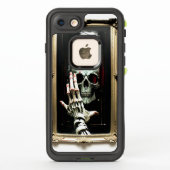 Coque LifeProof Pour iPhone Skull in the mirror (Dos)