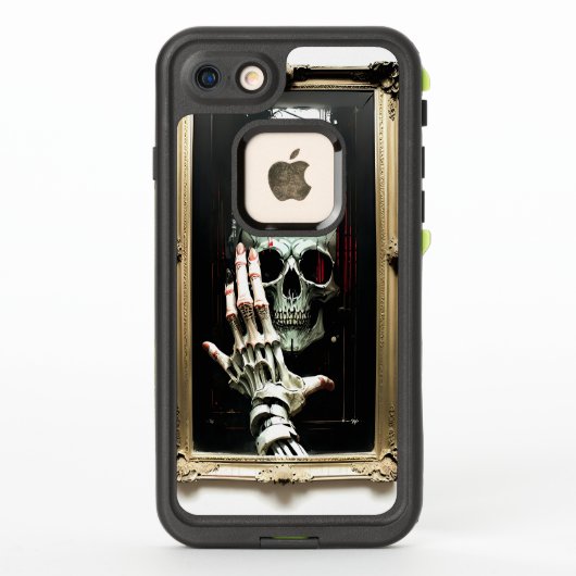 Coque LifeProof Pour iPhone Skull in the mirror (Dos)