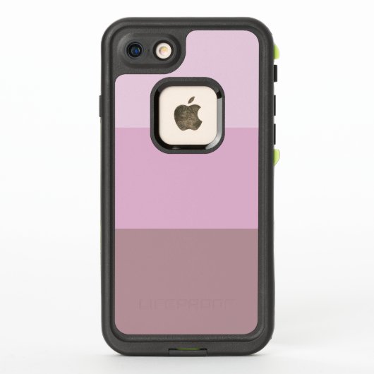 Coque LifeProof Pour iPhone Striped ombre (Dos)