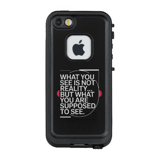 Coque LifeProof Pour iPhone Vérité conçue pour vous (Dos)