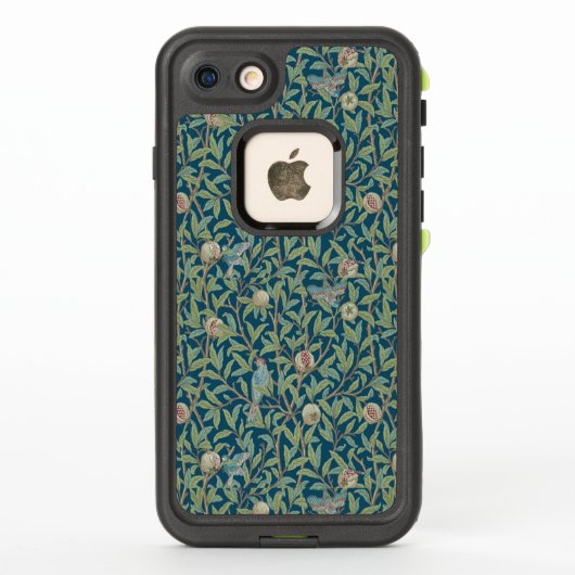 Coque LifeProof Pour iPhone William Morris "Oiseau et Grenade"  (Dos)