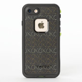 Coque LifeProof Pour iPhone XOXO Or (Dos)