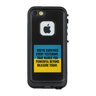 Coque LifeProof FRÄ’ Pour iPhone SE/5/5s You’ve survived every yesterday. That makes you po