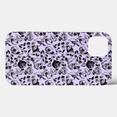 Coque Lilac floral tiré à la main (Verso (horizontal))