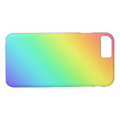 Coque lumineux Rainbow Gradient IPhone 8/7 (Dos (Horizontal))