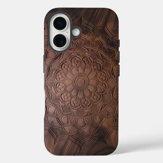 Coque Mandala iPhone 16 (Verso)