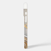 Coque marbré-Mate Tough Apple iPhone 16 Coque (Verso / Gauche)