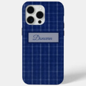 Coque-Mate 15 Coque bleu et gris marine (Verso)