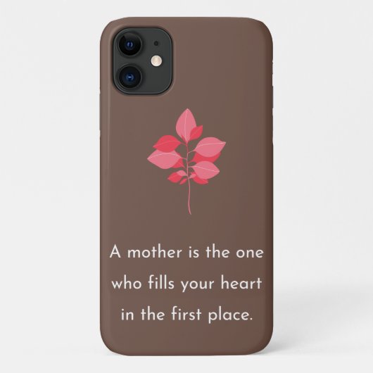 Coque-Mate à peine là Apple iPhone 11 Coque (Dos)